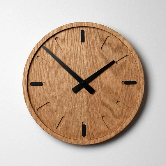 Oak Clock